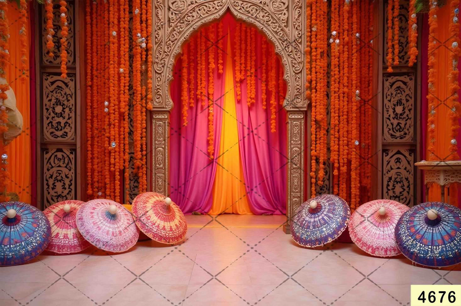 Navratri Festival Shoots Backdrops