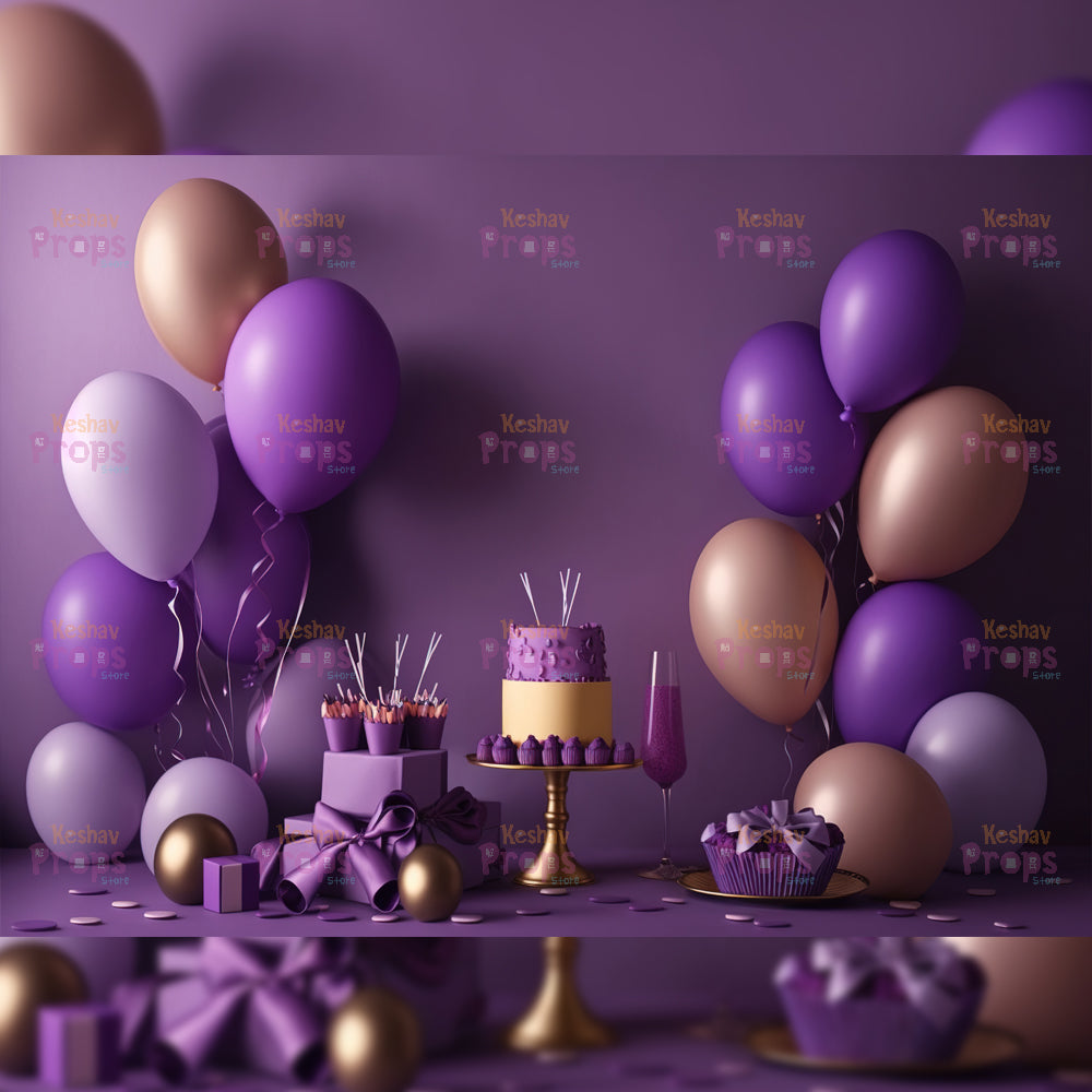 Balloon Theme Backdrop (4830)