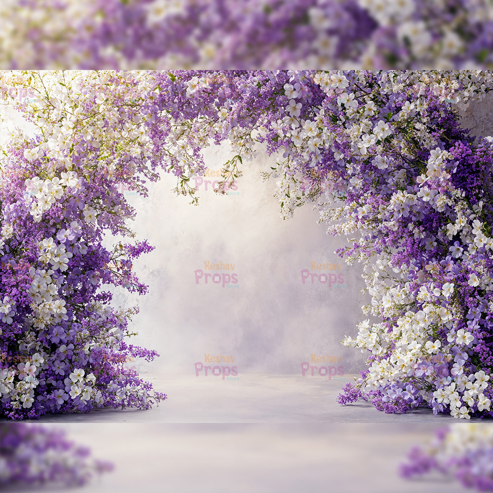 Flower Theme Backdrop (4937)
