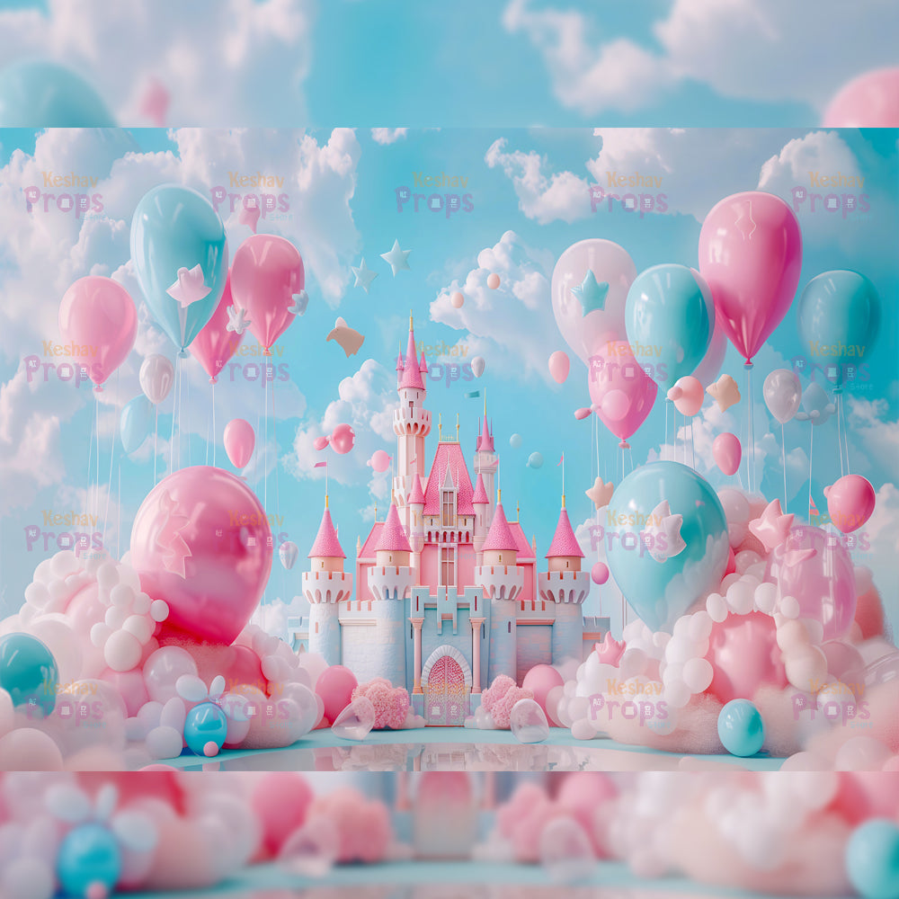 Balloon Theme Backdrop (4939)