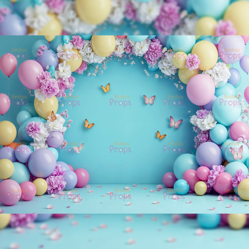 Balloon Theme Backdrop (4950)