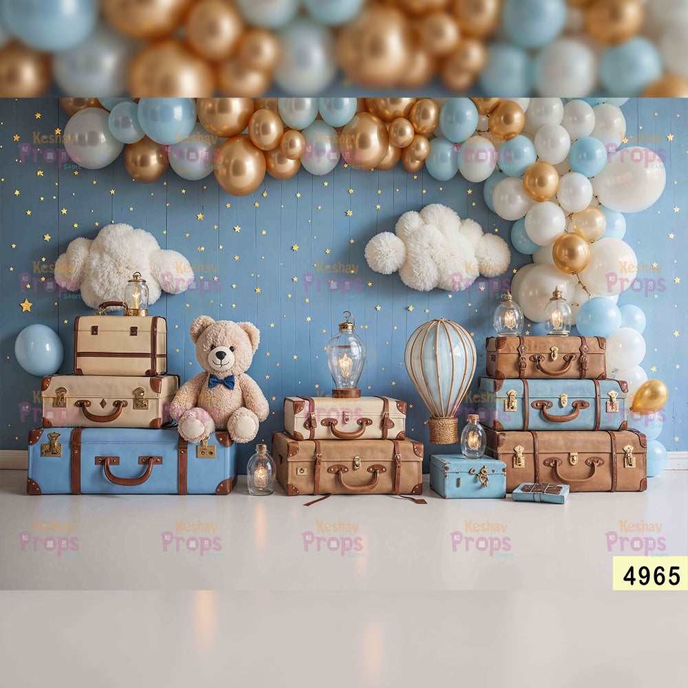Balloon Theme Backdrop (4965)