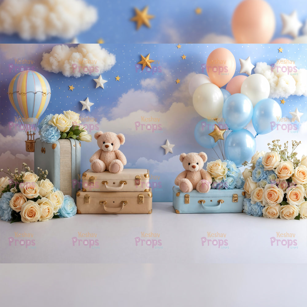Balloon Theme Backdrop (4972)
