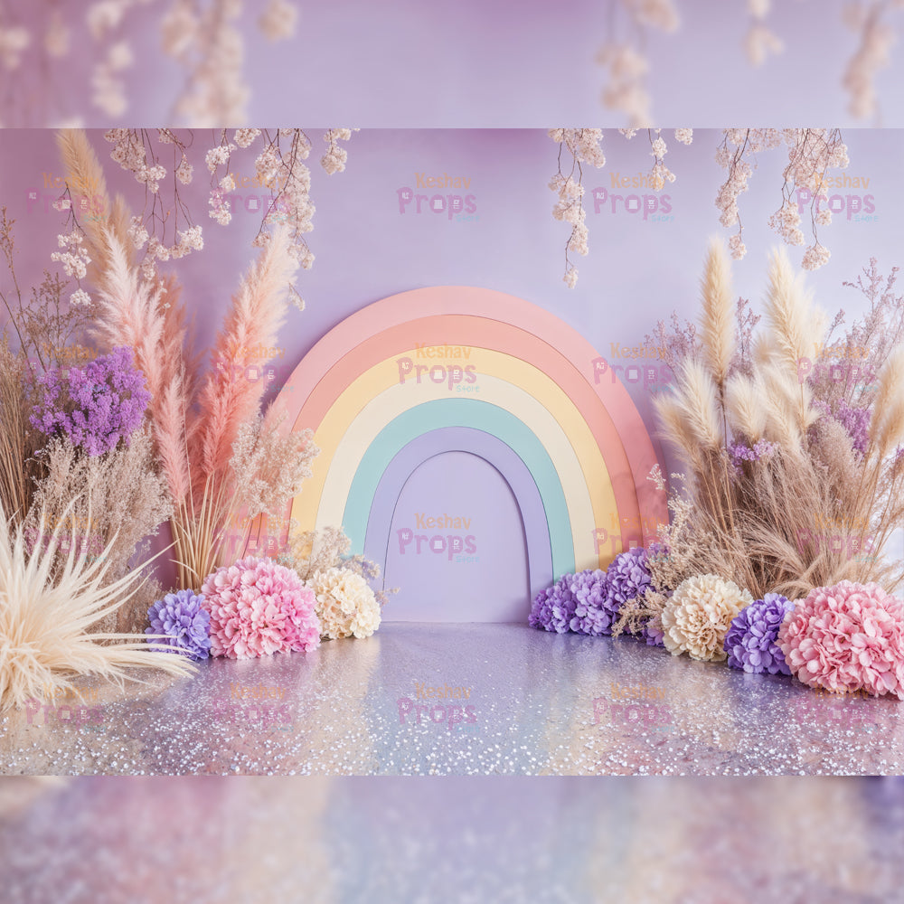 Rainbow Theme Backdrop (4980)