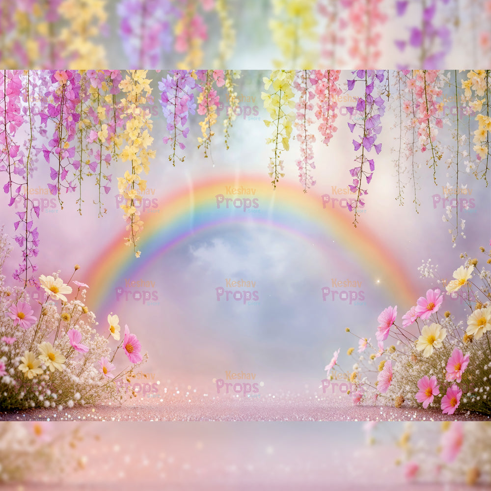 Rainbow Theme Backdrop (4989)