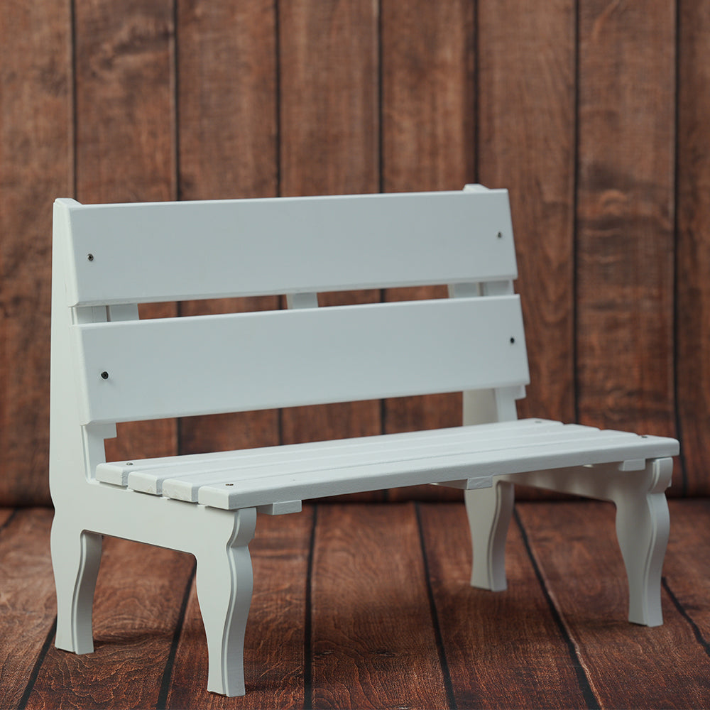 Garden Big Bench - White
