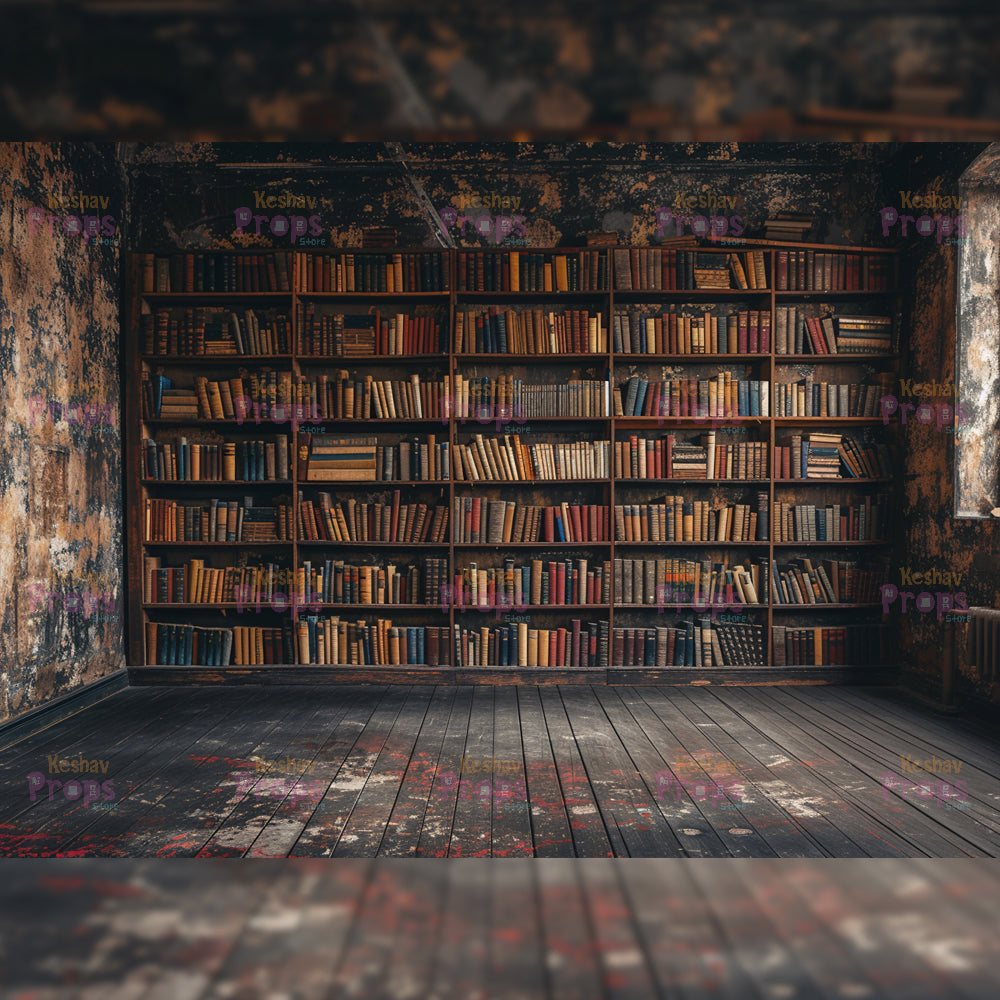 Library Theme Backdrop (5092)