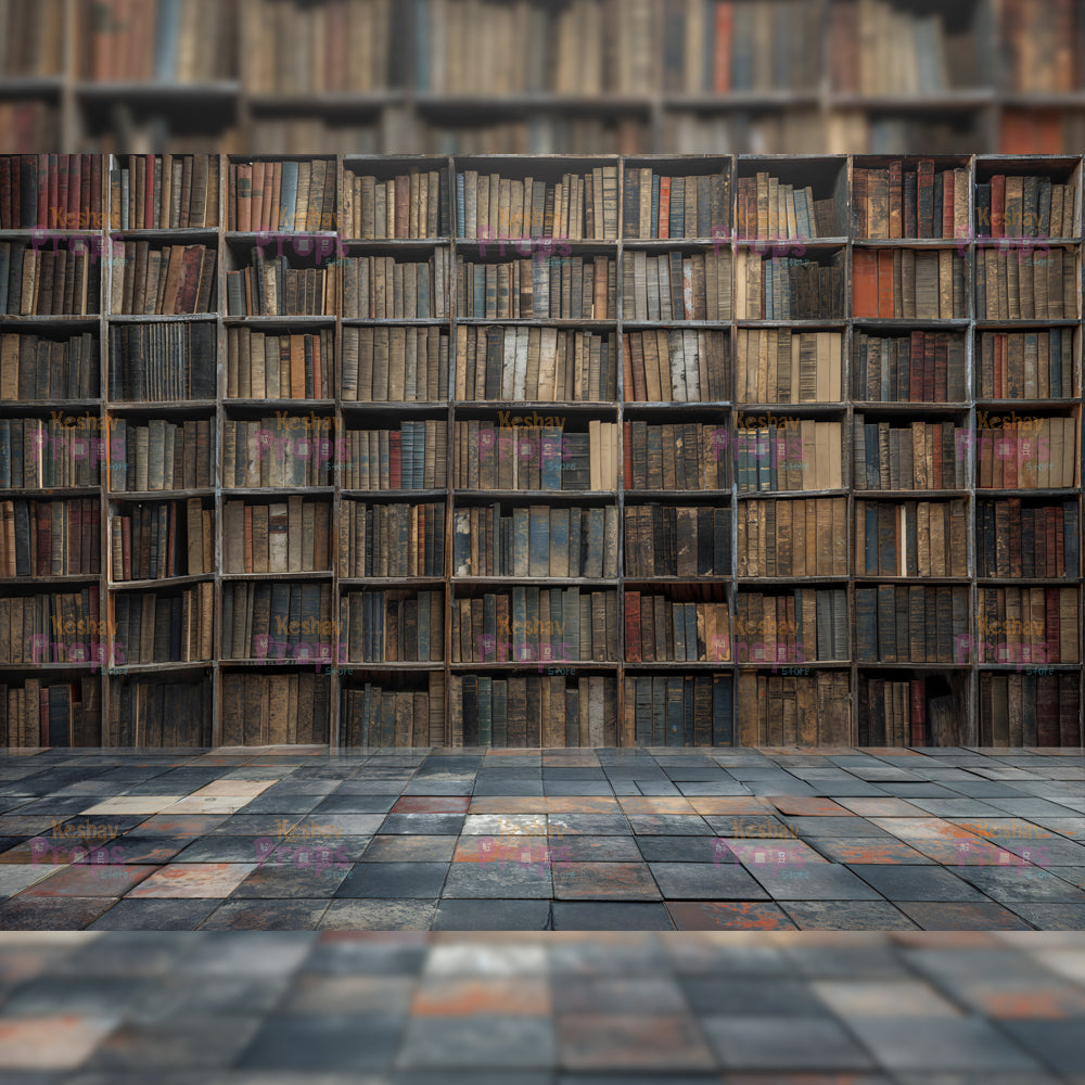 Library Theme Backdrop (5093)