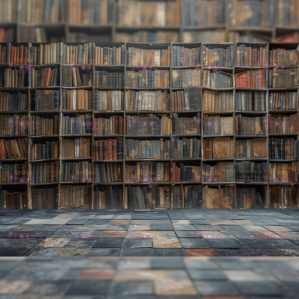 Library Theme Backdrop (5094)
