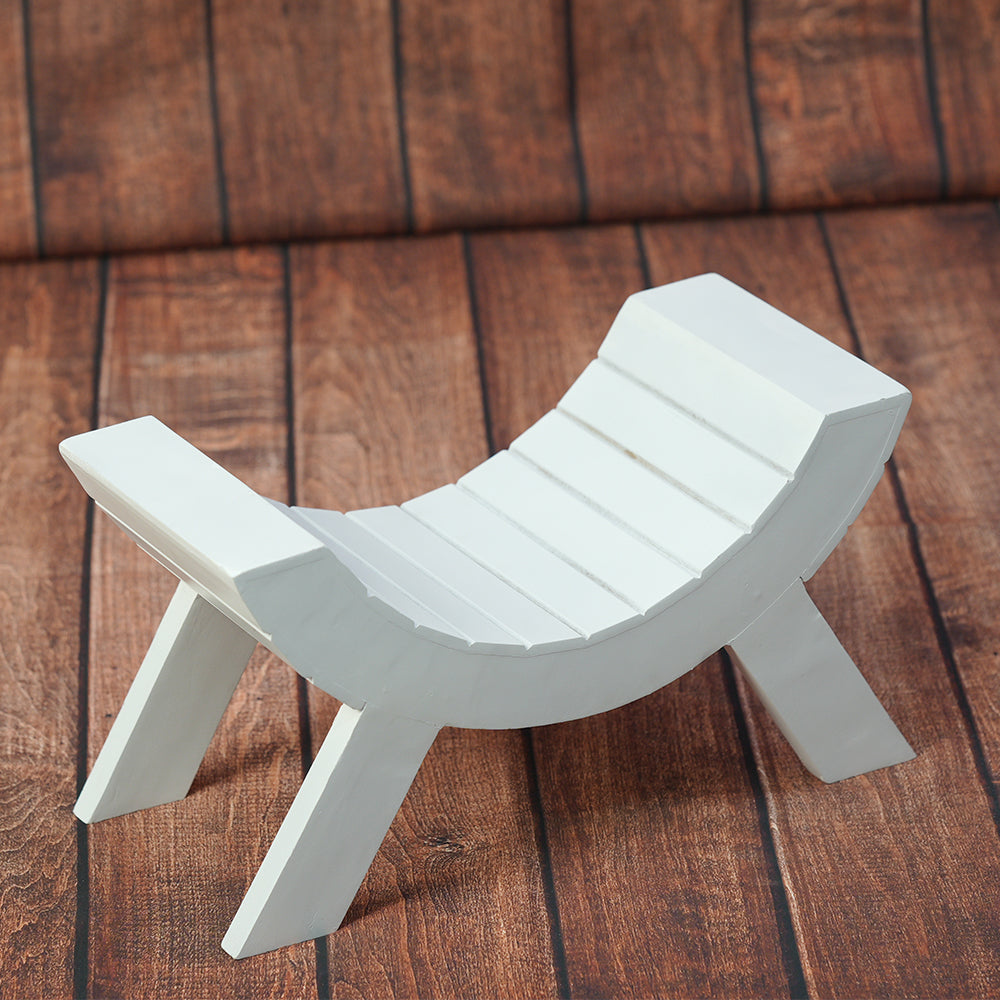 Half U Bench Props - White