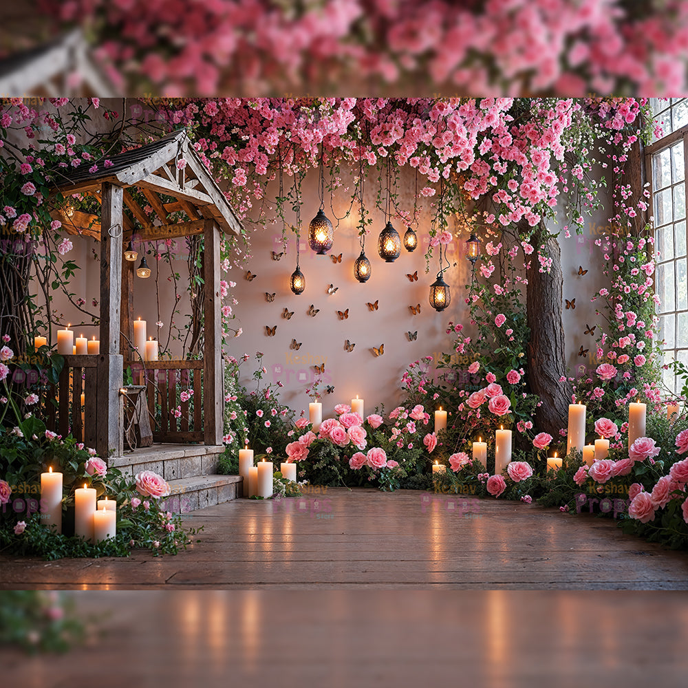 Flower Theme Backdrop (5117)