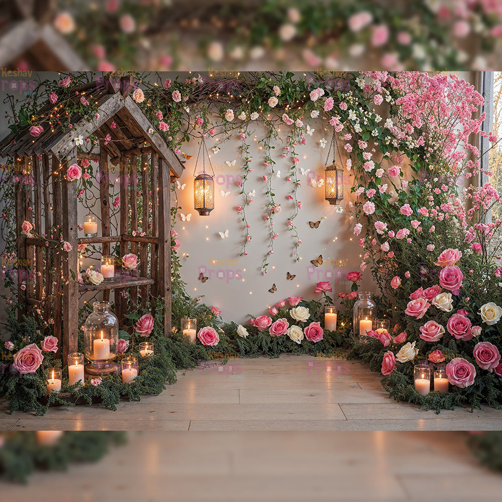 Flower Theme Backdrop (5121)