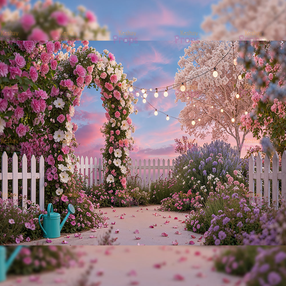 Flower Theme Backdrop (5123)