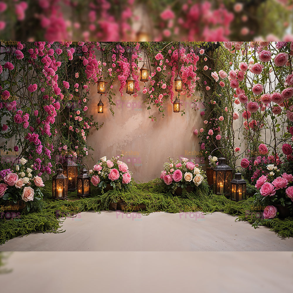 Flower Theme Backdrop (5125)
