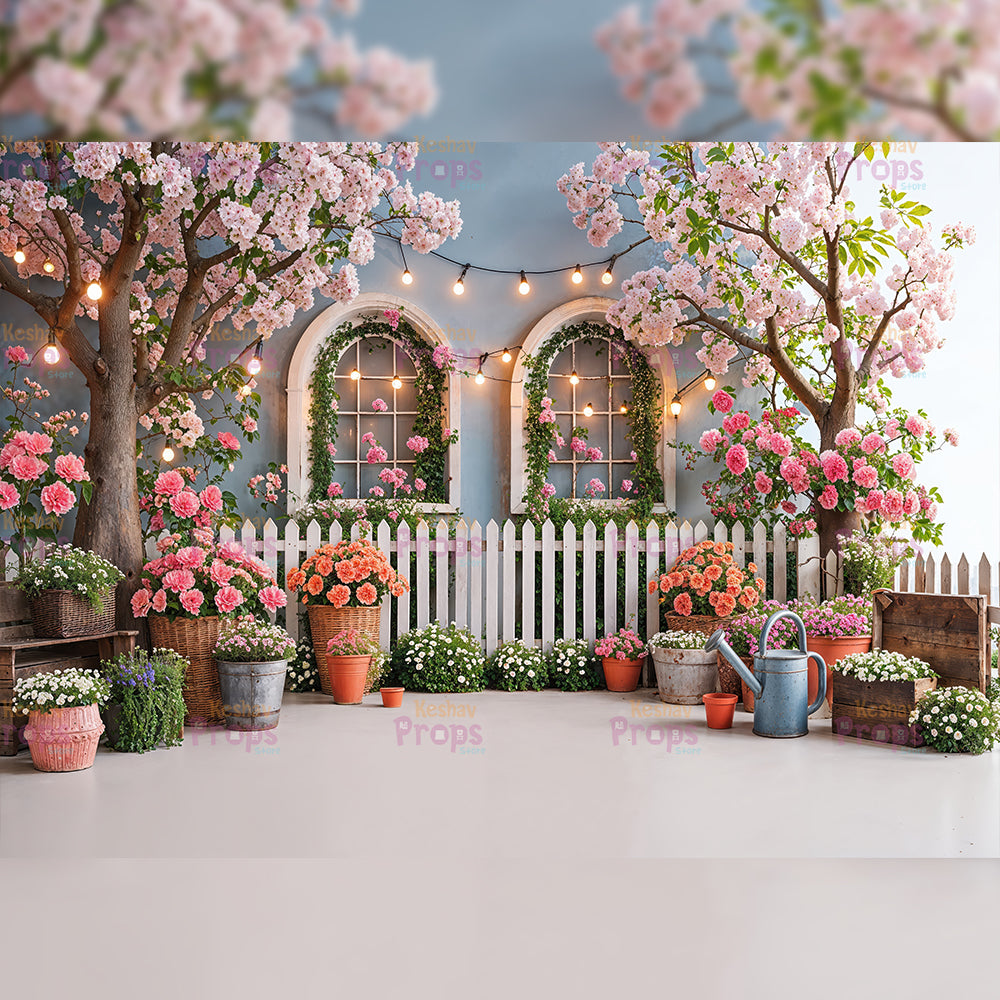Flower Theme Backdrop (5127)