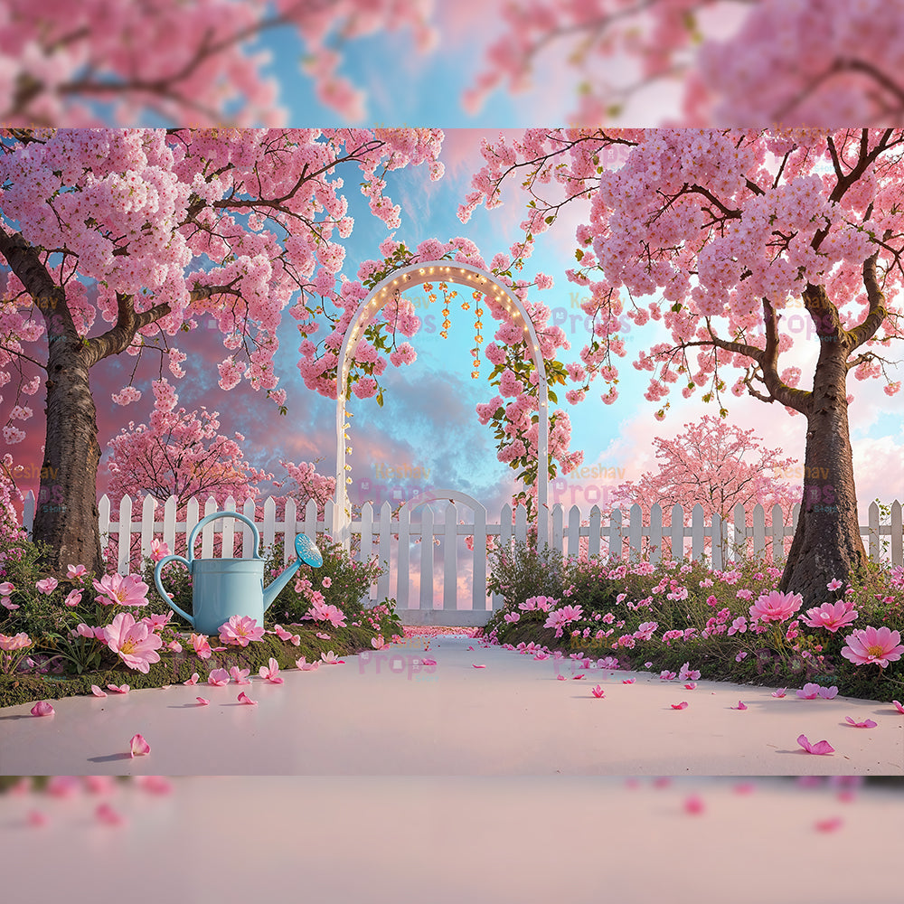 Flower Theme Backdrop (5128)