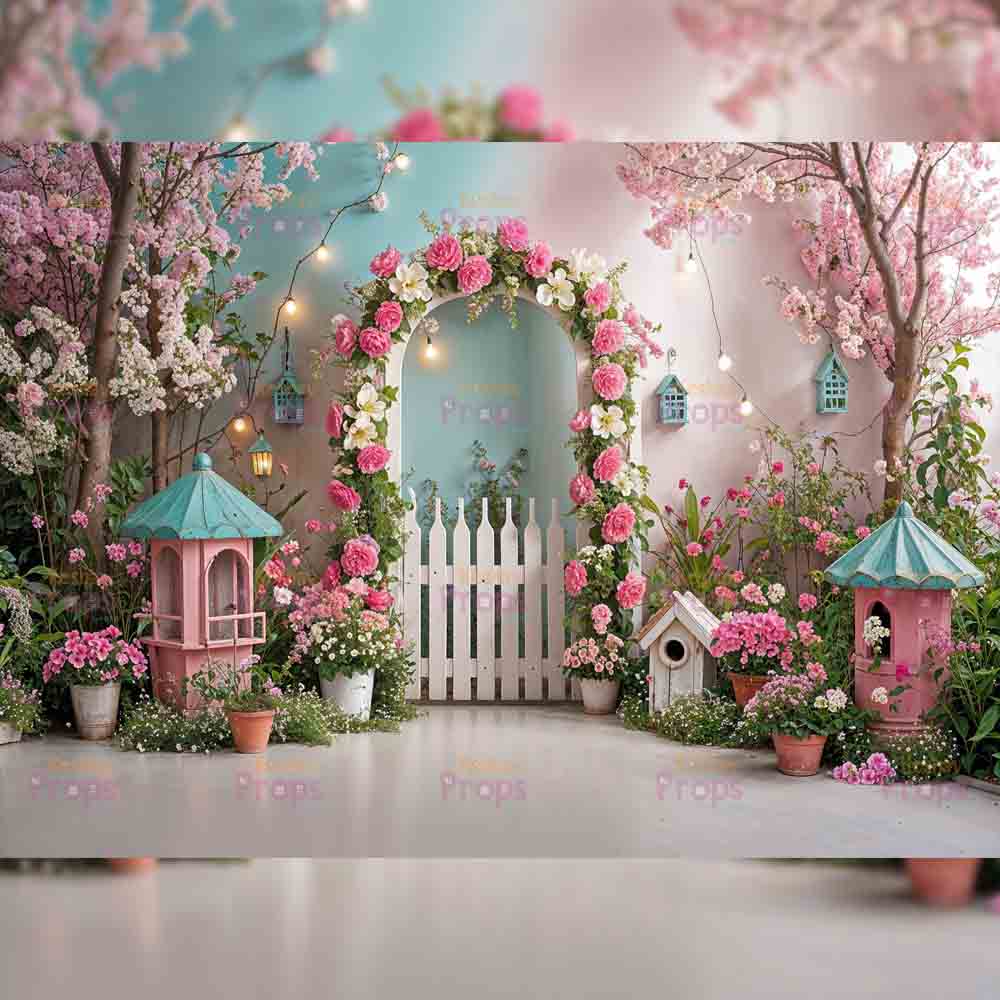 Flower Theme Backdrop (5132)
