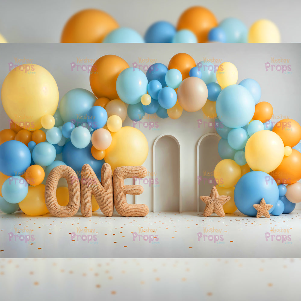 Balloon Theme Backdrop (5192)