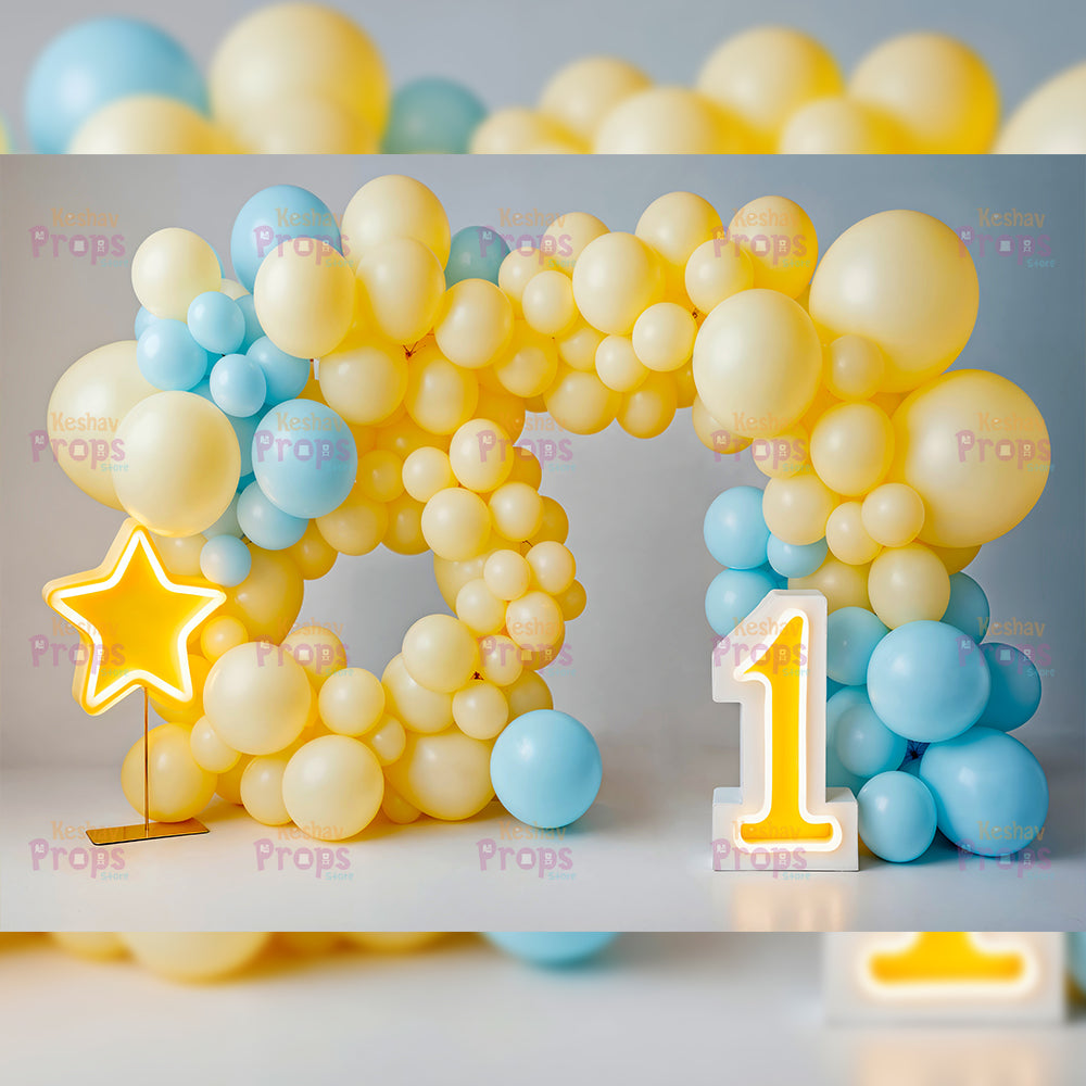 Balloon Theme Backdrop (5193)