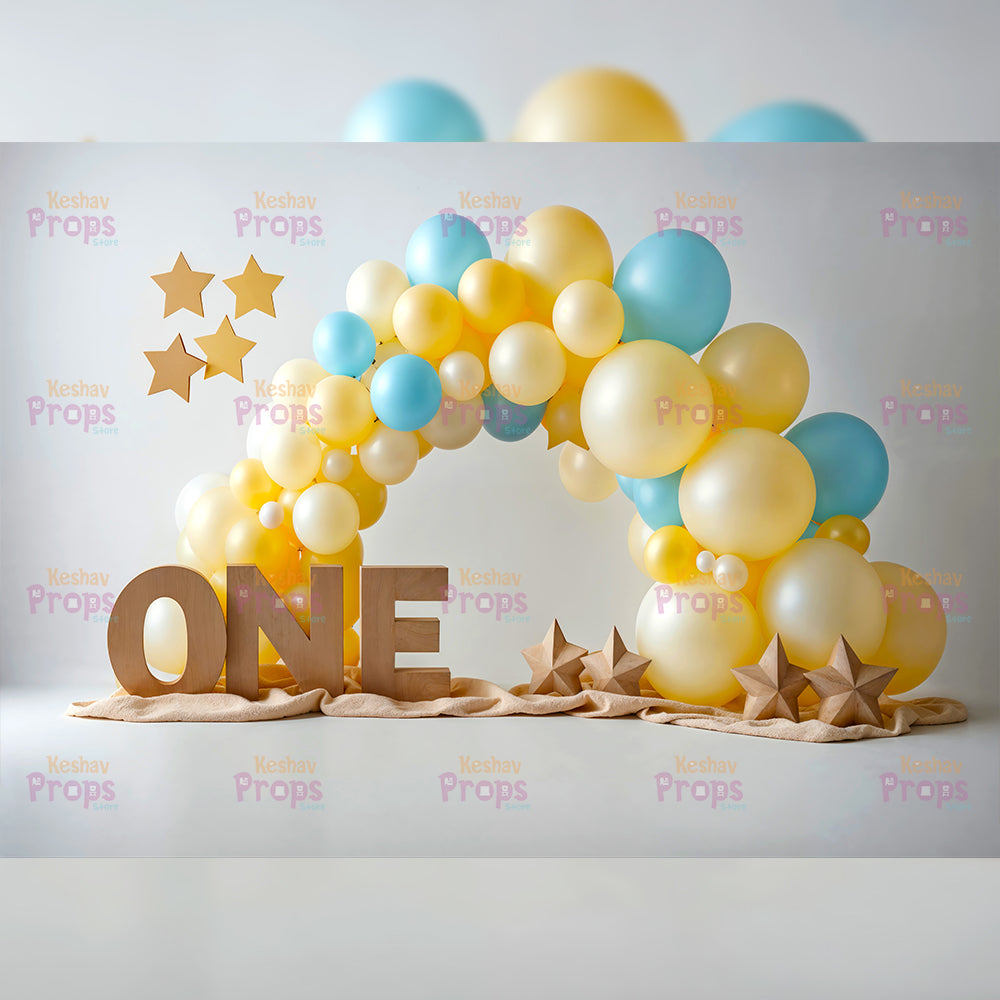 Balloon Theme Backdrop (5194)