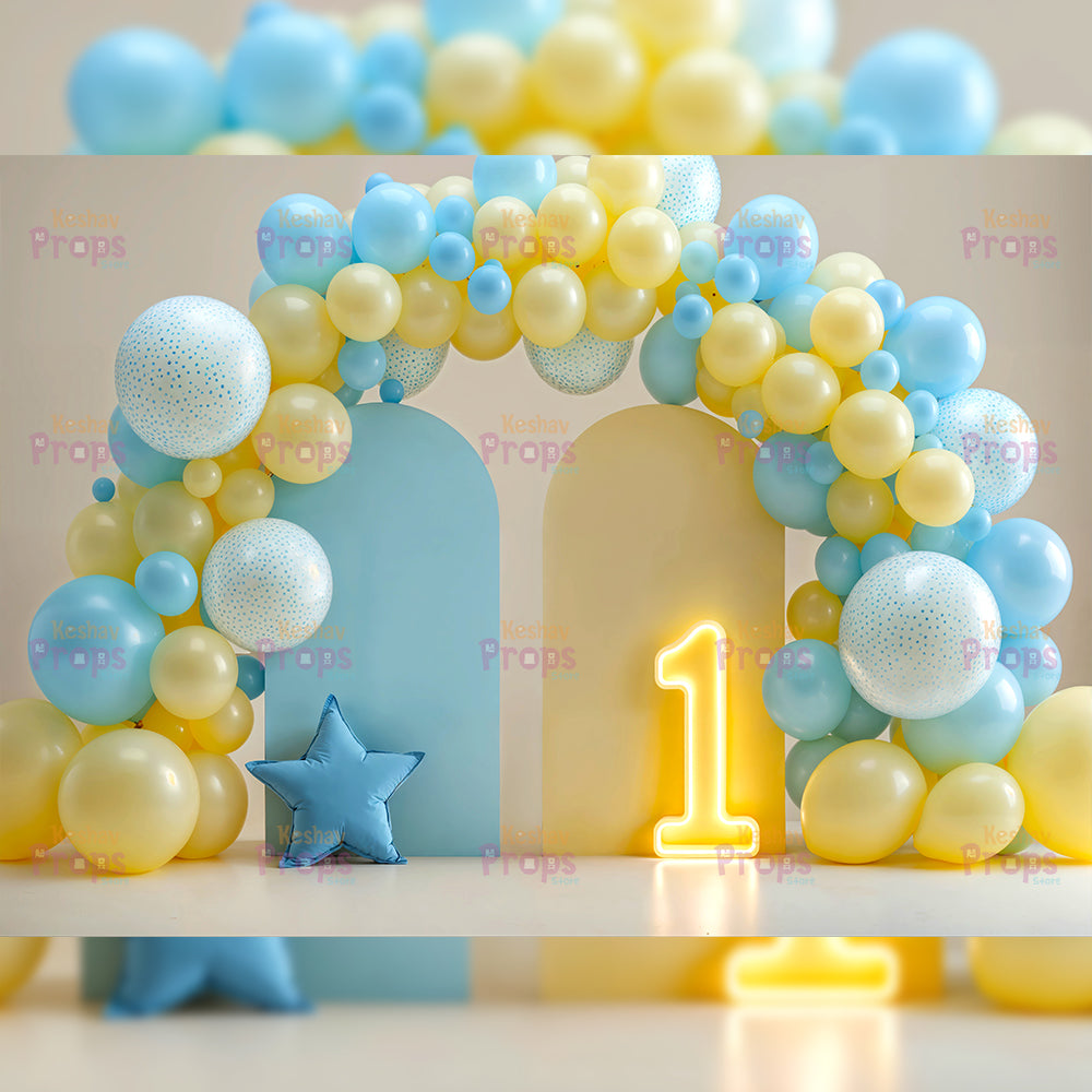 Balloon Theme Backdrop (5196)