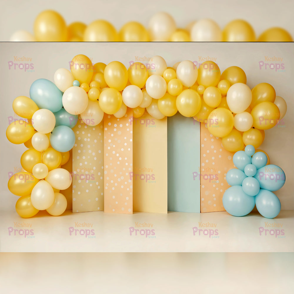 Balloon Theme Backdrop (5201)