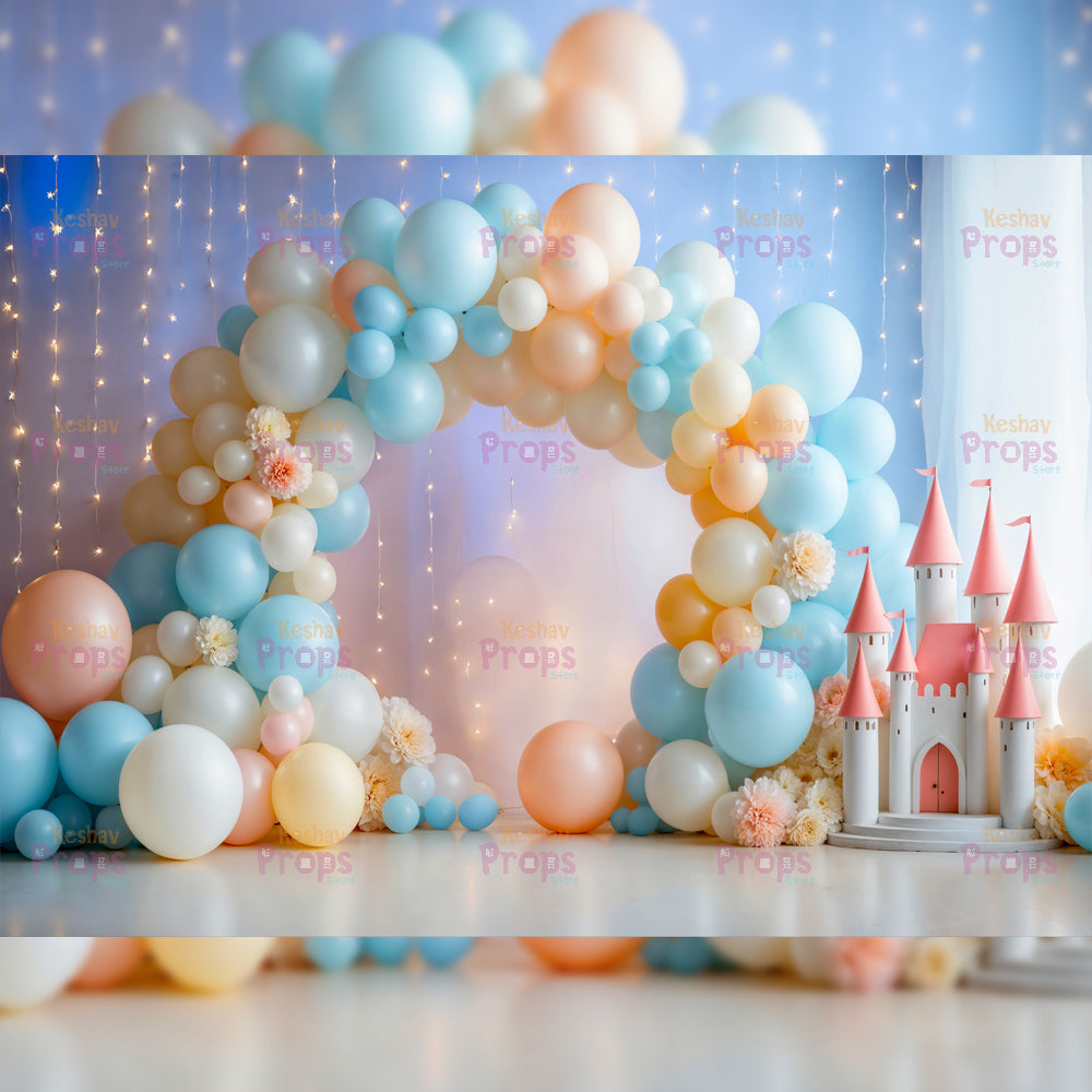 Balloon Theme Backdrop (5202)