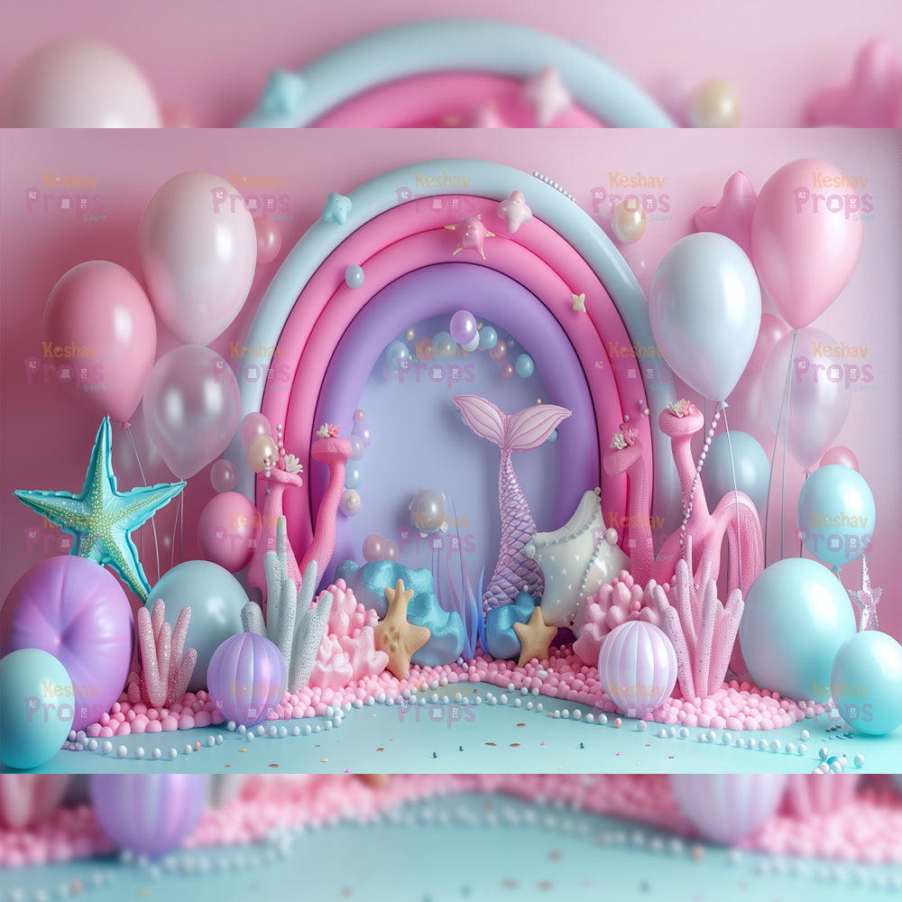 Balloon Theme Backdrop (5234)
