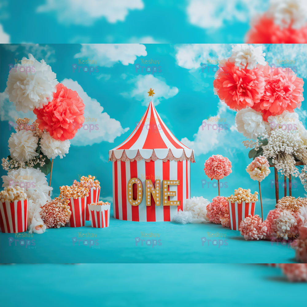 Circus Theme Backdrop (5251)
