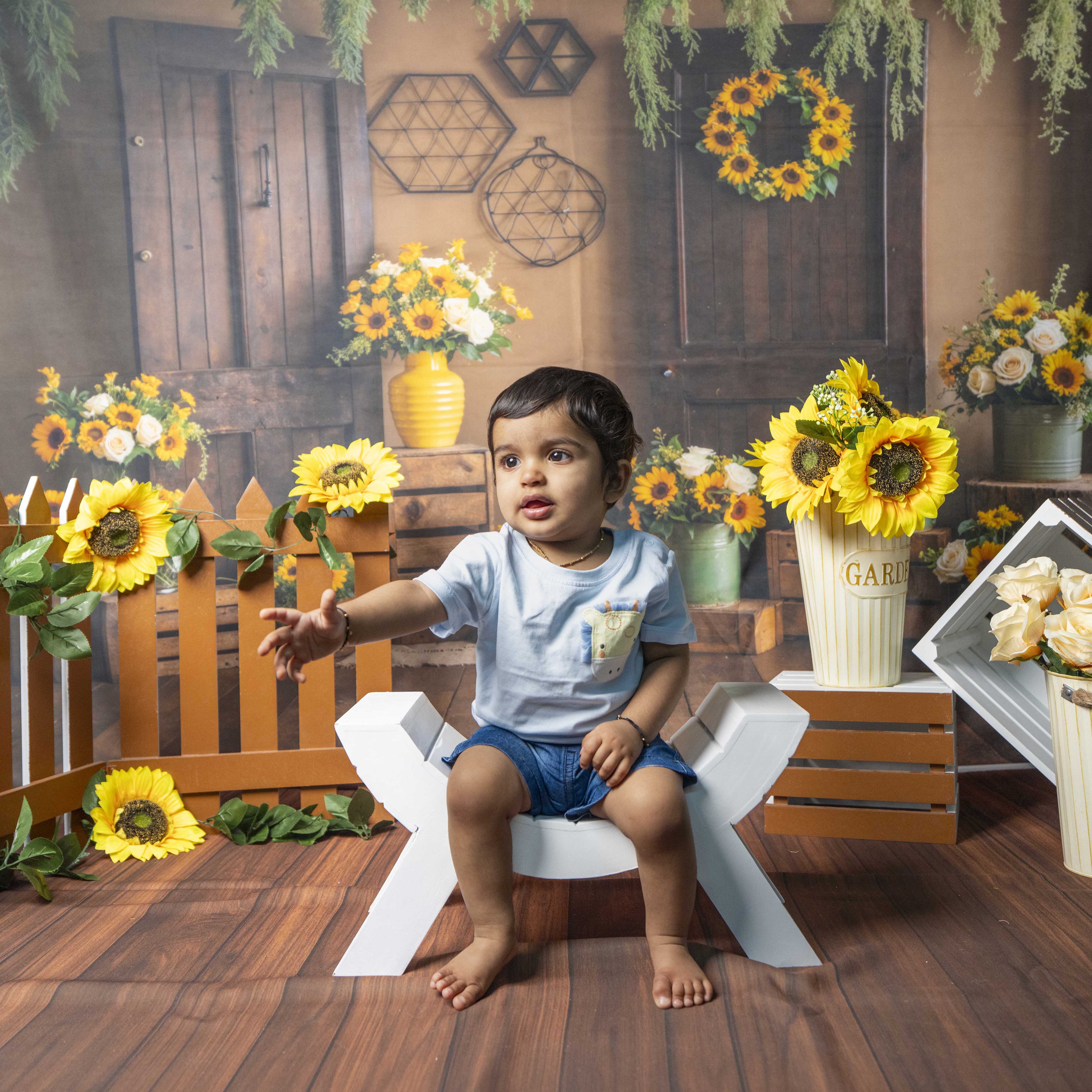 Honeybees Theme Backdrops (5387)