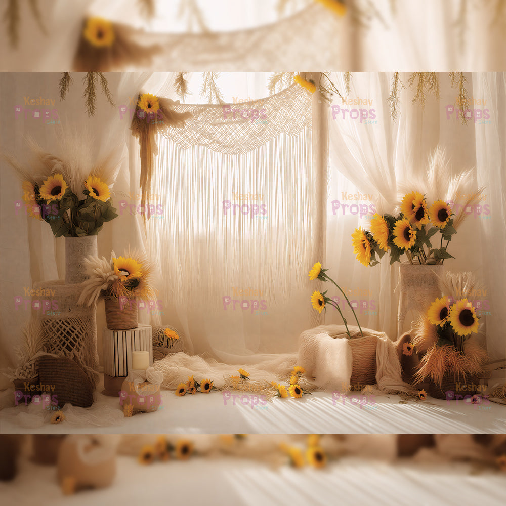 Honeybees Theme Backdrops (5414)