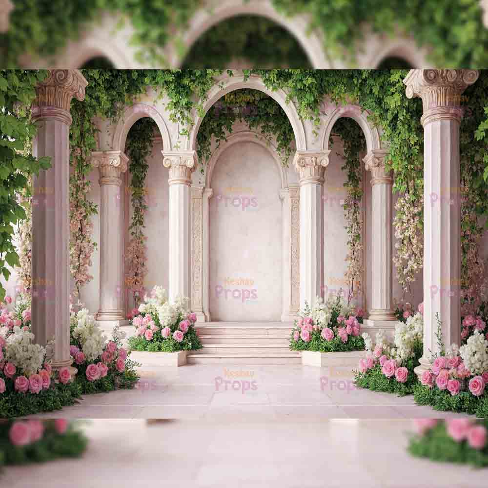 Flower Theme Backdrop (5439)