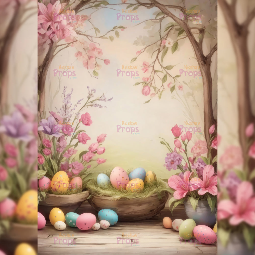 Easter Portraits Backdrops (5494)