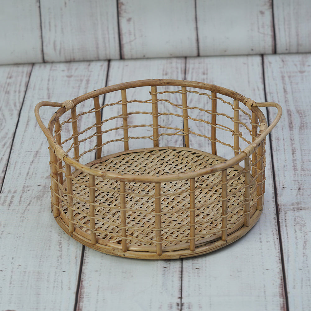 Wicker Farmers Basket