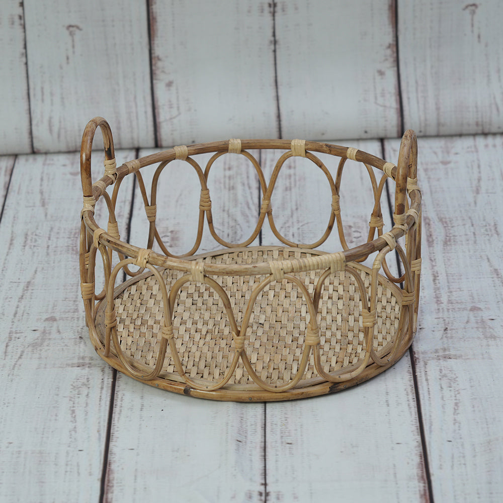 Wicker Farmers Basket