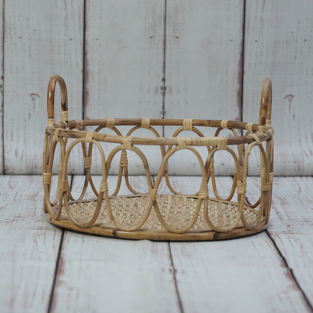 Wicker Farmers Basket