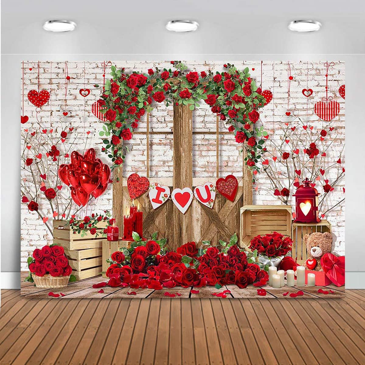 BACKGROUND WITH WOODEN