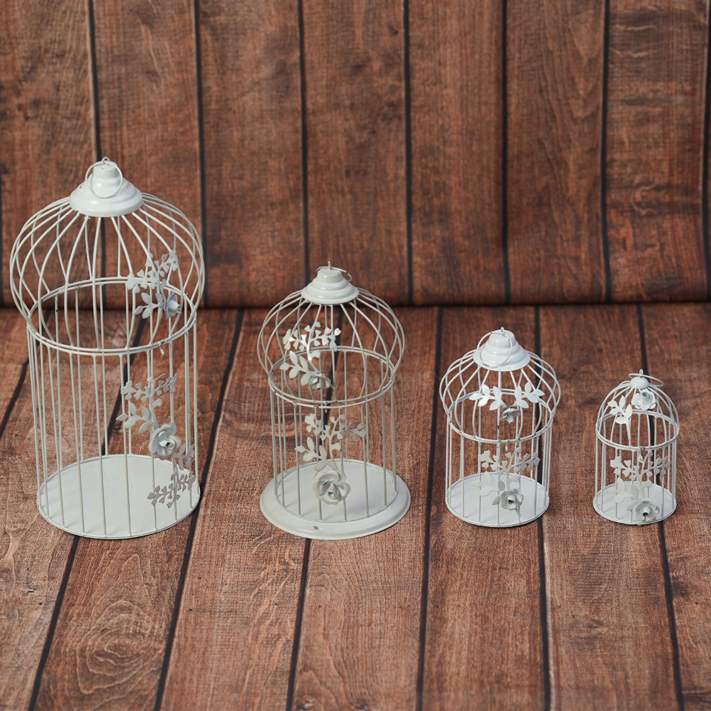 Metal Bird Cage Set of 4