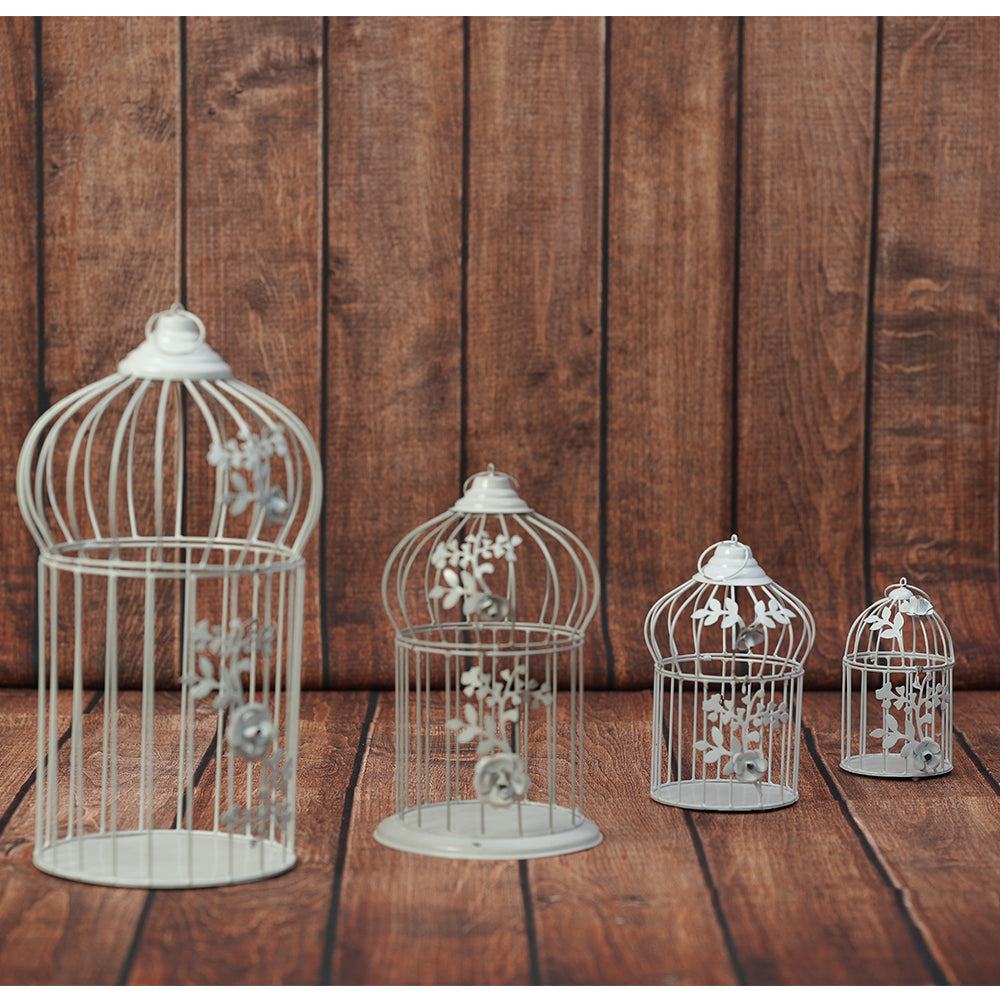 Metal Bird Cage Set of 4